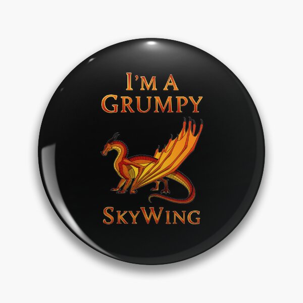 Item preview, I'm A Grumpy SkyWing Dragon Lovers Shirt, Sky Dragon designed and sold by RubenRice.
