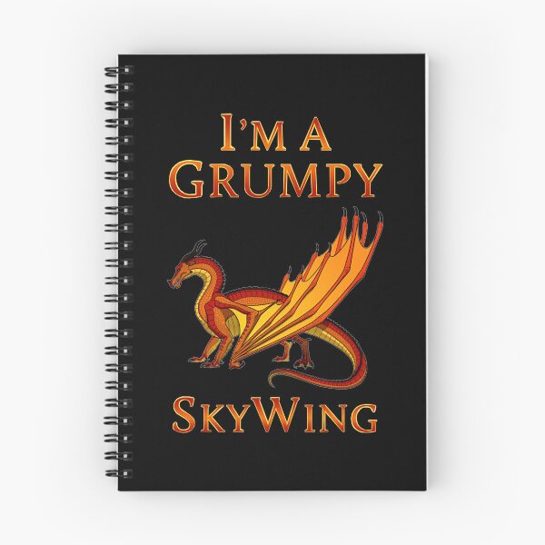 Item preview, I'm A Grumpy SkyWing Dragon Lovers Shirt, Sky Dragon designed and sold by RubenRice.