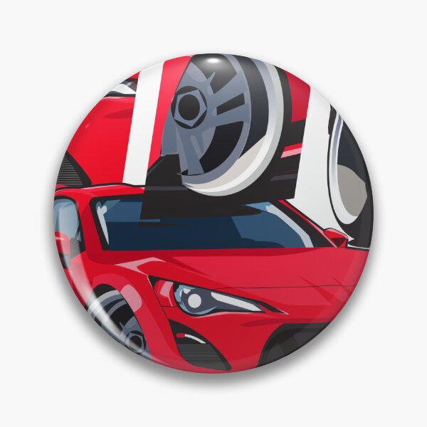 Item preview, red Toyota GT86 modified  designed and sold by wisnubayuaji.