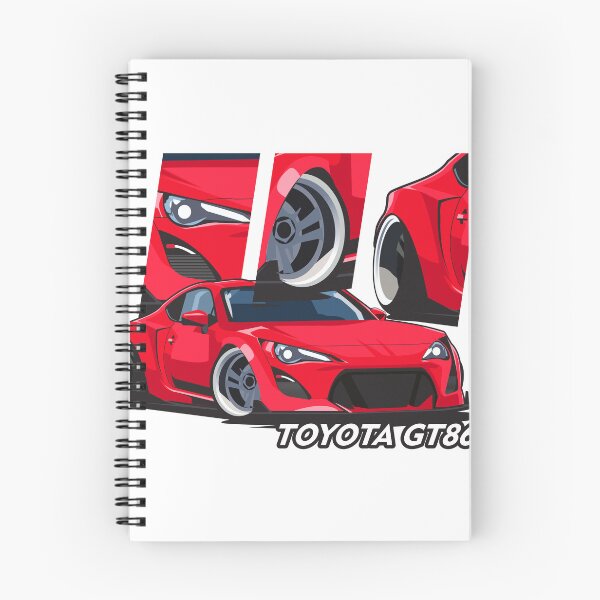 Item preview, red Toyota GT86 modified  designed and sold by wisnubayuaji.