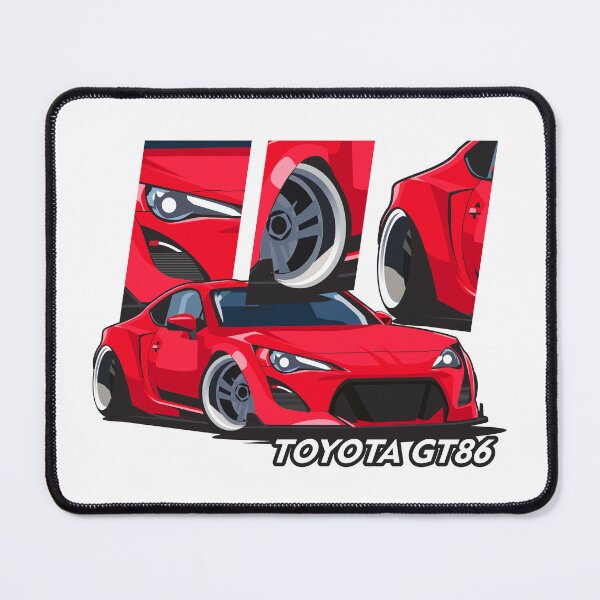 Item preview, red Toyota GT86 modified  designed and sold by wisnubayuaji.