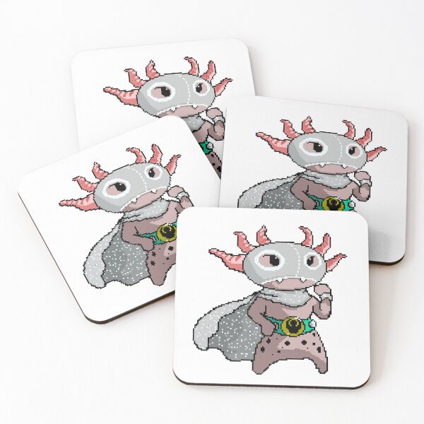 Item preview, Axolotl Fighter "Silver Saint" designed and sold by AndroBrun.