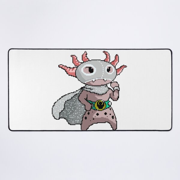 Item preview, Axolotl Fighter "Silver Saint" designed and sold by AndroBrun.