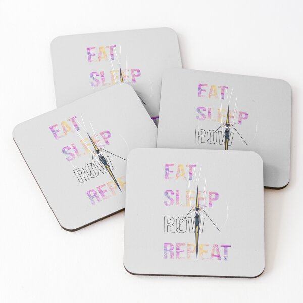 Item preview, Eat Sleep Row Repeat designed and sold by Kay-Marie-Art.