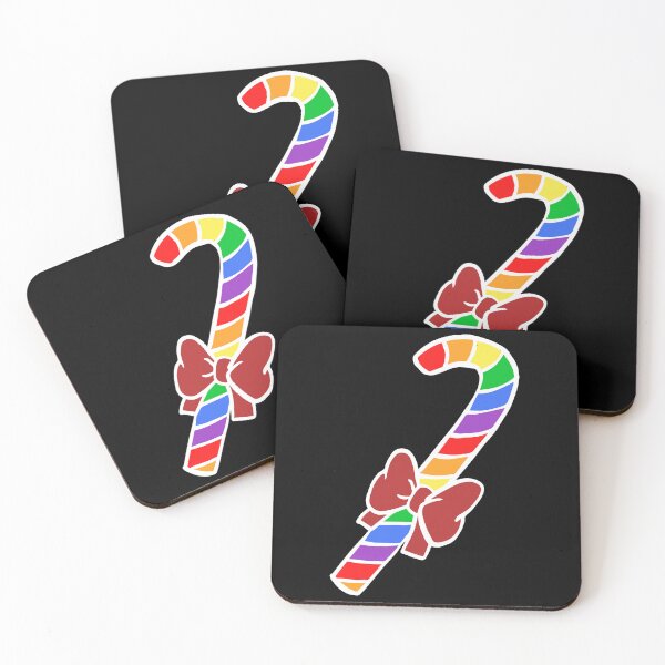 Item preview, PRIDE CANDY CANE | CHRISTMAS PRIDE designed and sold by Festive Feminist.