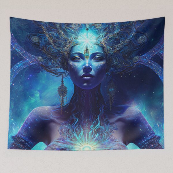 Item preview, Priestess of The Indigo Realm designed and sold by fairytailsaiart.