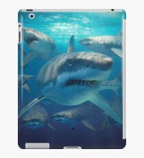 Great white sharks iPad Case/Skin