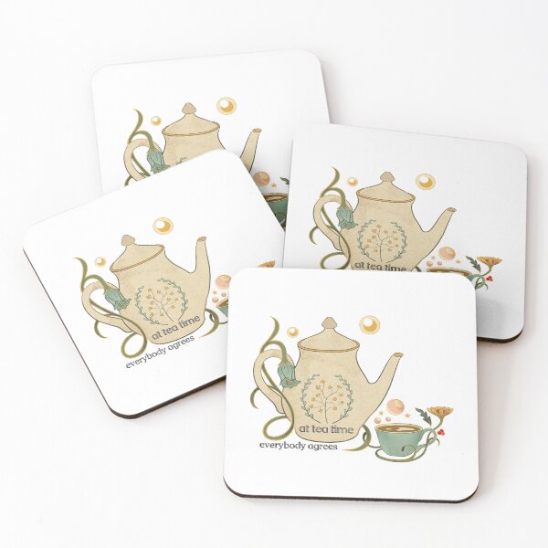 Item preview, At tea time everybody agrees designed and sold by the midnight sea shop.