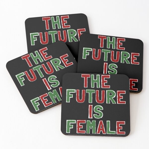 Item preview, THE FUTURE IS FEMALE | HOLIDAY FEMINIST DESIGN designed and sold by Festive Feminist.