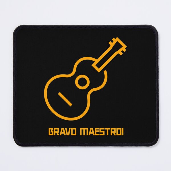 Item preview, Guitar T-Shirt Design Bravo Maestro Pullover Sweatshirt designed and sold by lliquegebrabt.