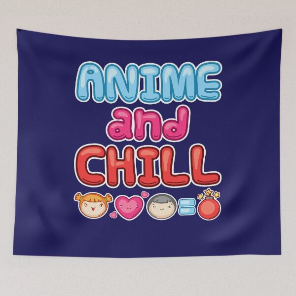Item preview, Anime And Chill designed and sold by jaygo.