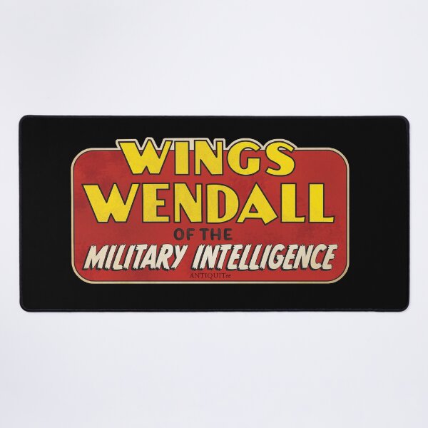 Item preview, WINGS WENDALL of MILITARY INTELLIGENCE designed and sold by ANTIQUITees.