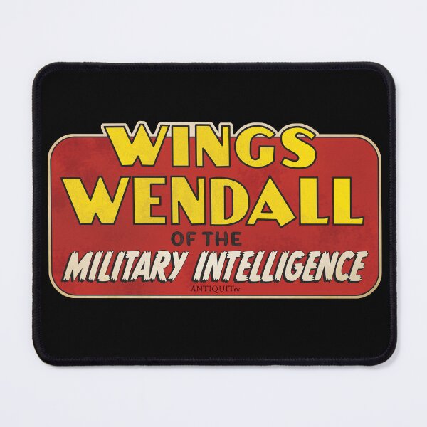Item preview, WINGS WENDALL of MILITARY INTELLIGENCE designed and sold by ANTIQUITees.