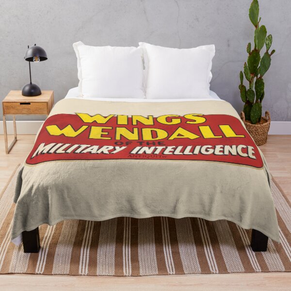Item preview, WINGS WENDALL of MILITARY INTELLIGENCE designed and sold by ANTIQUITees.