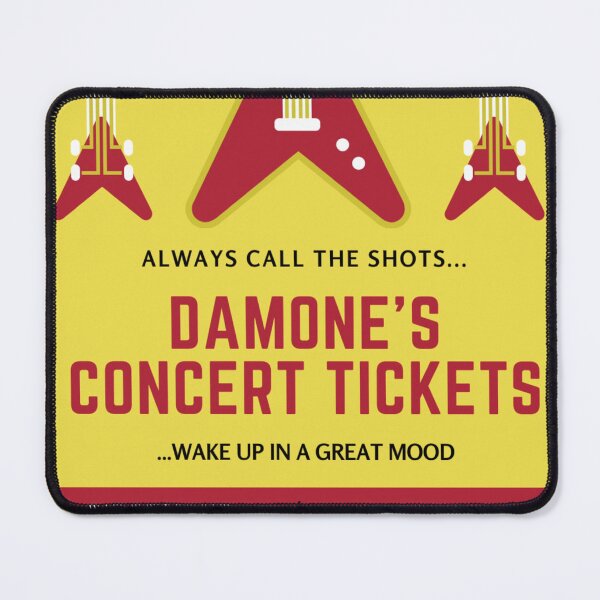 Item preview, Damone concert tickets designed and sold by CoolShirtDepot.