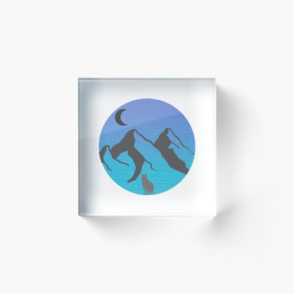 Item preview, Wolf in the Mountains no background designed and sold by ChinnieGirl.