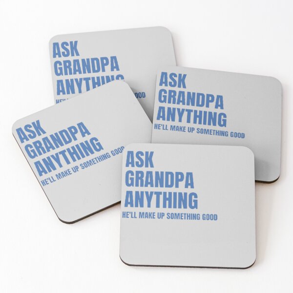 Item preview, Ask Grandpa Anything, He'll Make Up Something, Grandad Tee, Gift For Grandpa, Papa T shirt, Grandpa Birthday, Funny Grandpa Shirts, Father     designed and sold by mystylecorner.
