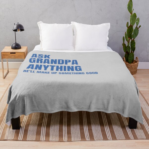 Item preview, Ask Grandpa Anything, He'll Make Up Something, Grandad Tee, Gift For Grandpa, Papa T shirt, Grandpa Birthday, Funny Grandpa Shirts, Father     designed and sold by mystylecorner.