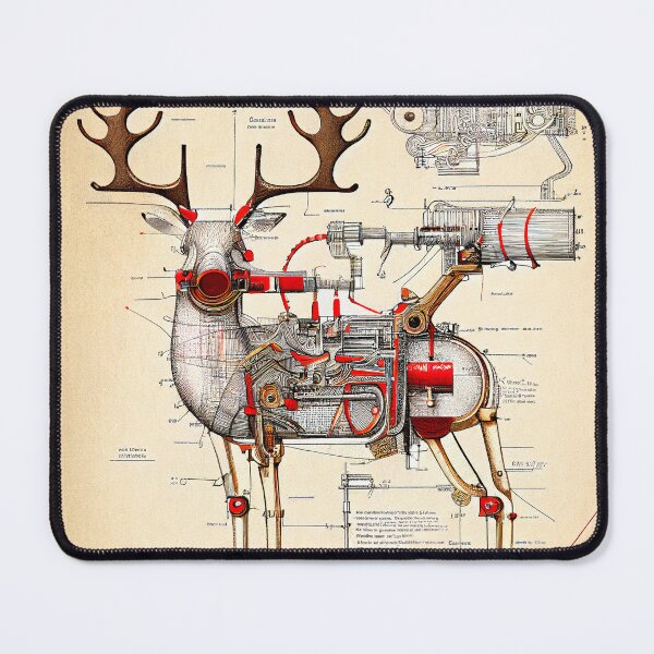 Item preview, Reindeer schematic designed and sold by Patrick Edwards.
