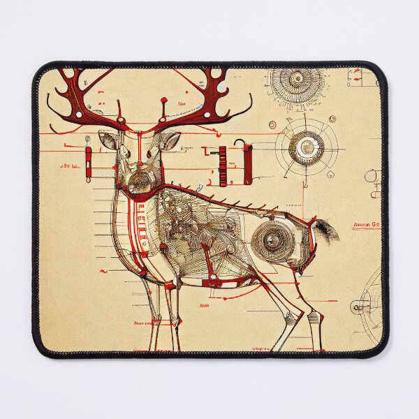 Item preview, Drawing of Santa's reindeer designed and sold by Patrick Edwards.