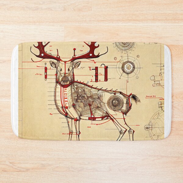 Item preview, Drawing of Santa's reindeer designed and sold by Patrick Edwards.