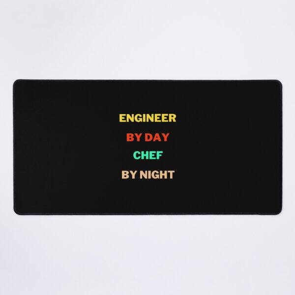 Item preview, Engineer By Day Chef By Night designed and sold by Echo Aesthetics.