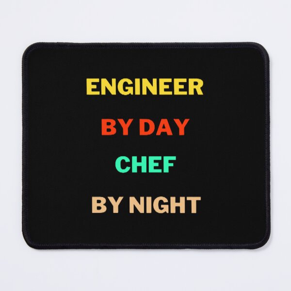 Item preview, Engineer By Day Chef By Night designed and sold by Echo Aesthetics.