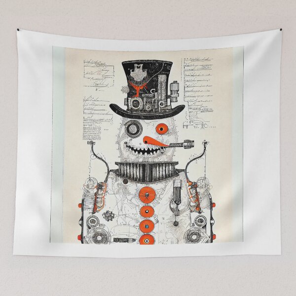 Item preview, Design of a snowman designed and sold by Patrick Edwards.