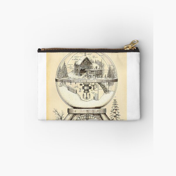 Item preview, Schematic of a snow globe designed and sold by Patrick Edwards.