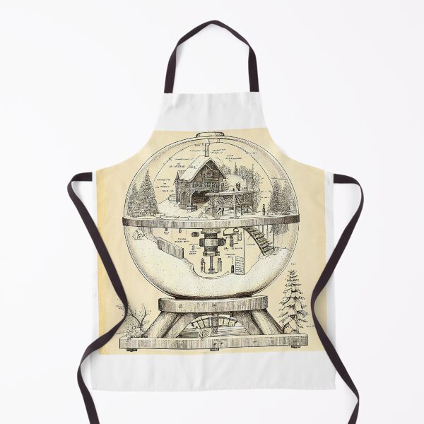 Item preview, Schematic of a snow globe designed and sold by Patrick Edwards.