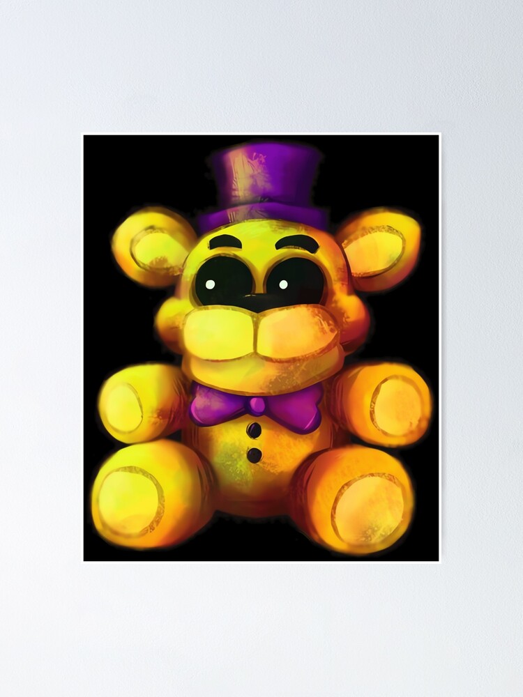 Golden Freddy Plush Poster for Sale by ravenmenel