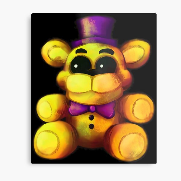 Five Nights in Anime Golden Freddy Poster for Sale by luckyemily1231