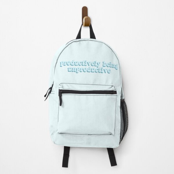 Item preview, Productively being unproductive - blue designed and sold by Cre8iveCat.