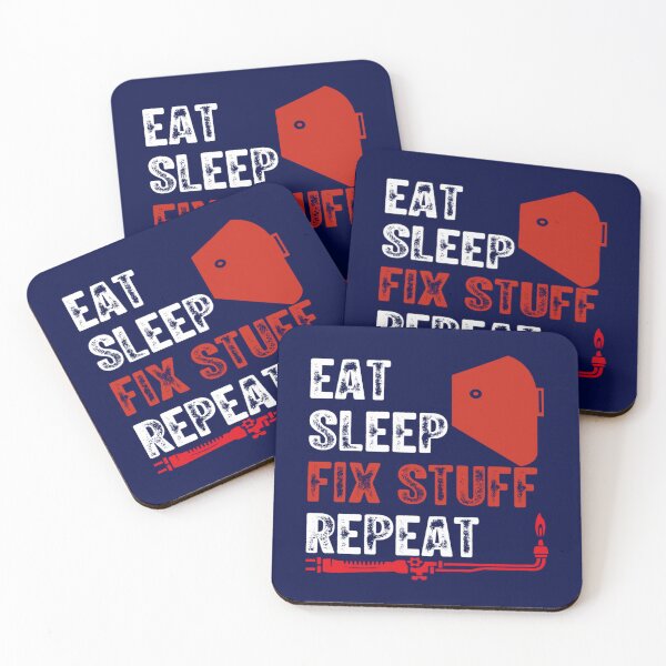 Item preview, Eat Sleep Fix Stuff Repeat          designed and sold by maridees.