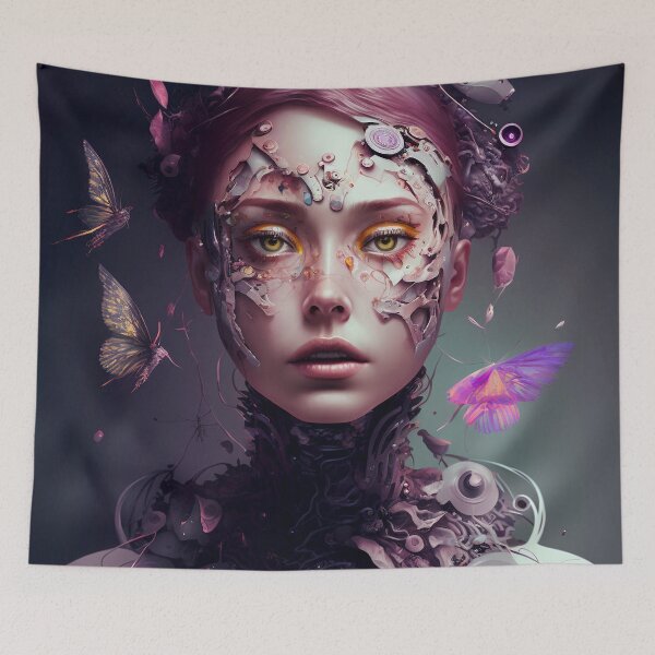 Item preview, Cyborgs and Butterflies designed and sold by Rednellanad.