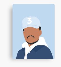 Chance the Rapper Vector Art Canvas Print