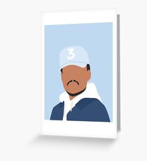 Chance der Rapper Grußkarte