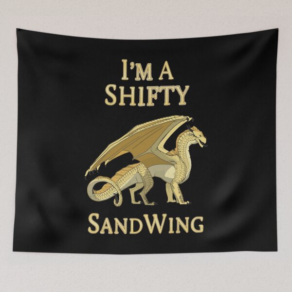 Item preview, I'm A Shifty SandWing Dragon Lovers Shirt, Sand Dragon designed and sold by RubenRice.