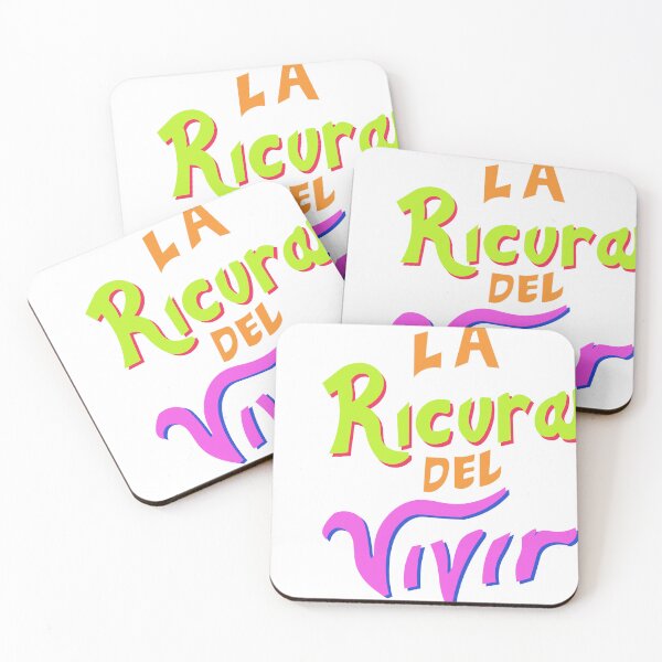 Item preview, La ricura del vivir happy life buena vida fondo blanco designed and sold by emprintao.
