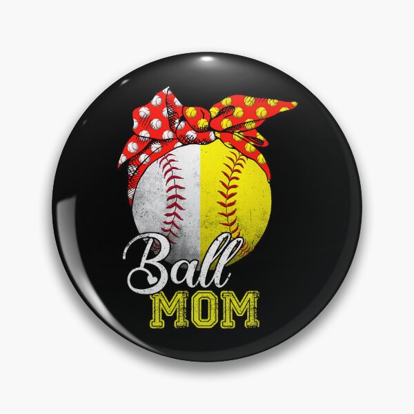 Item preview, Ball Mom Softball Baseball Funny Mothers Day designed and sold by Helbon-art.