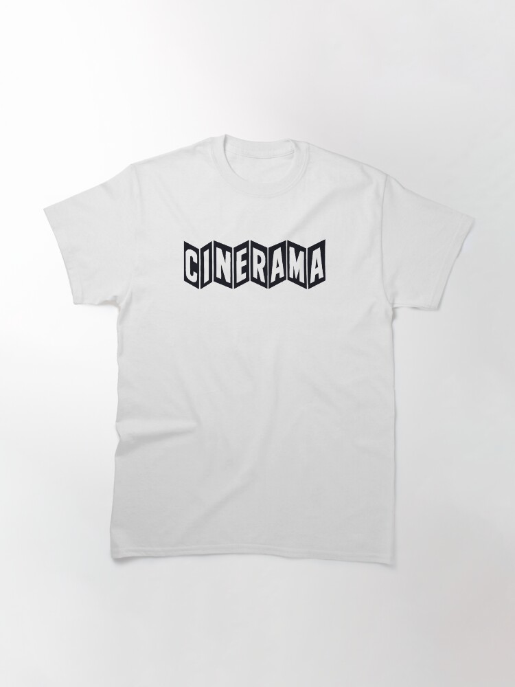 Thumbnail 3 of 7, Classic T-Shirt, Cinerama (black vintage logo) designed and sold by thedrumstick.