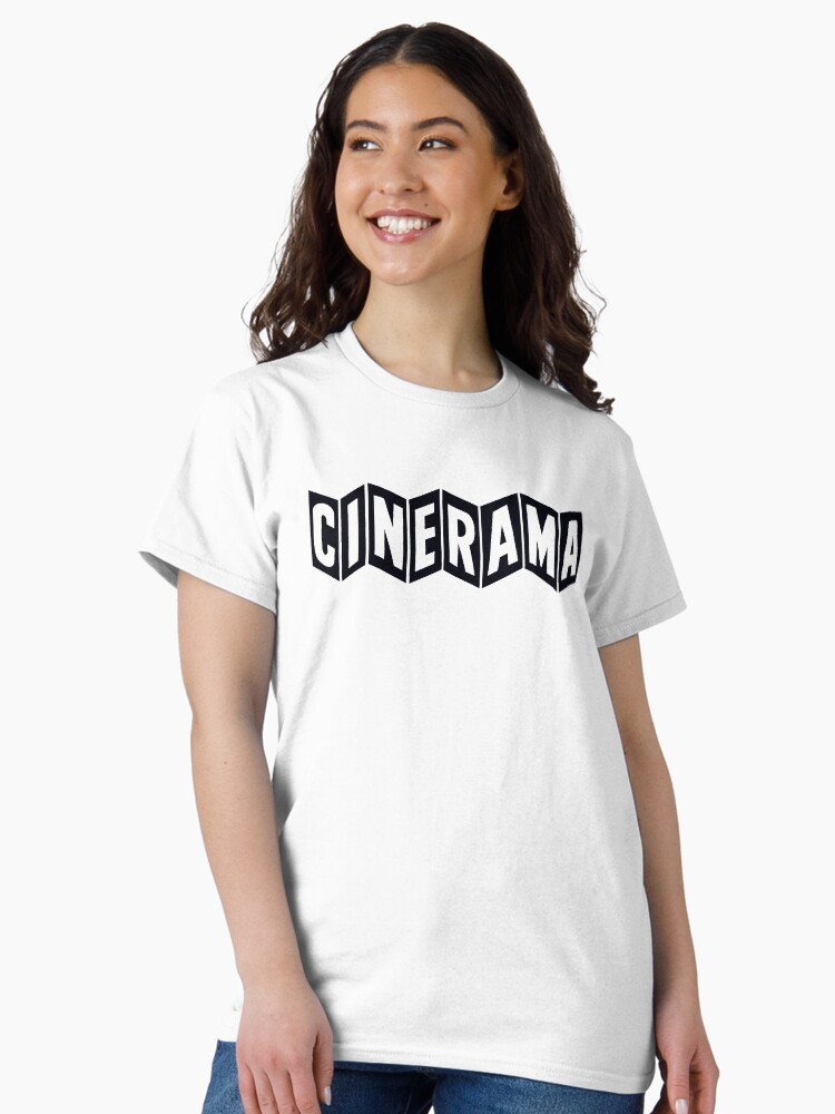 Thumbnail 1 of 7, Classic T-Shirt, Cinerama (black vintage logo) designed and sold by thedrumstick.