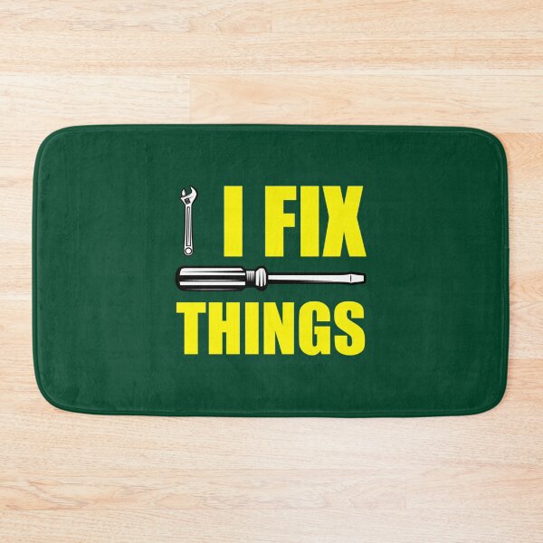 Item preview, i fix things  mechanic gift designed and sold by maridees.