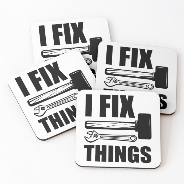 Item preview, i fix things  mechanic gift   designed and sold by maridees.