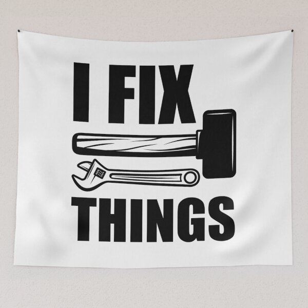 Item preview, i fix things  mechanic gift   designed and sold by maridees.