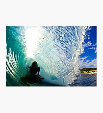 Crystal Cylinder Photographic Print