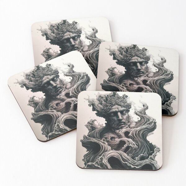 Item preview, Ancient statue of waves designed and sold by SwitchLimits.