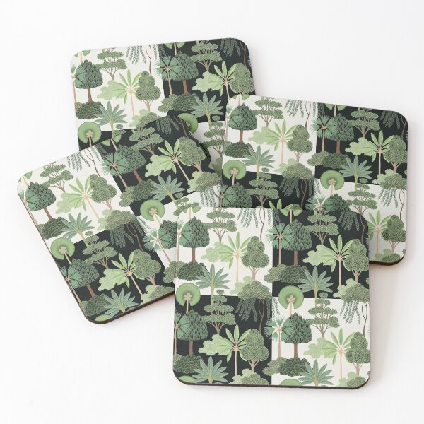 Item preview, Tree Chequered Print designed and sold by Corinne Alexa Jackson.