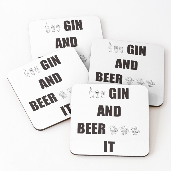 Item preview, GIN AND BEER IT designed and sold by DMcK Designs.