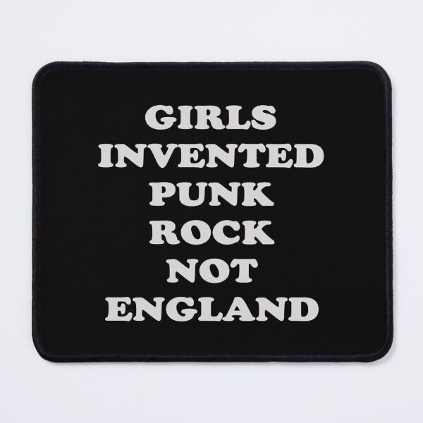 Item preview, Girls Invented Punk Rock Not England Racerback Tank Top designed and sold by lliquegebrabt.